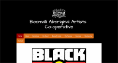 Desktop Screenshot of boomalli.com.au